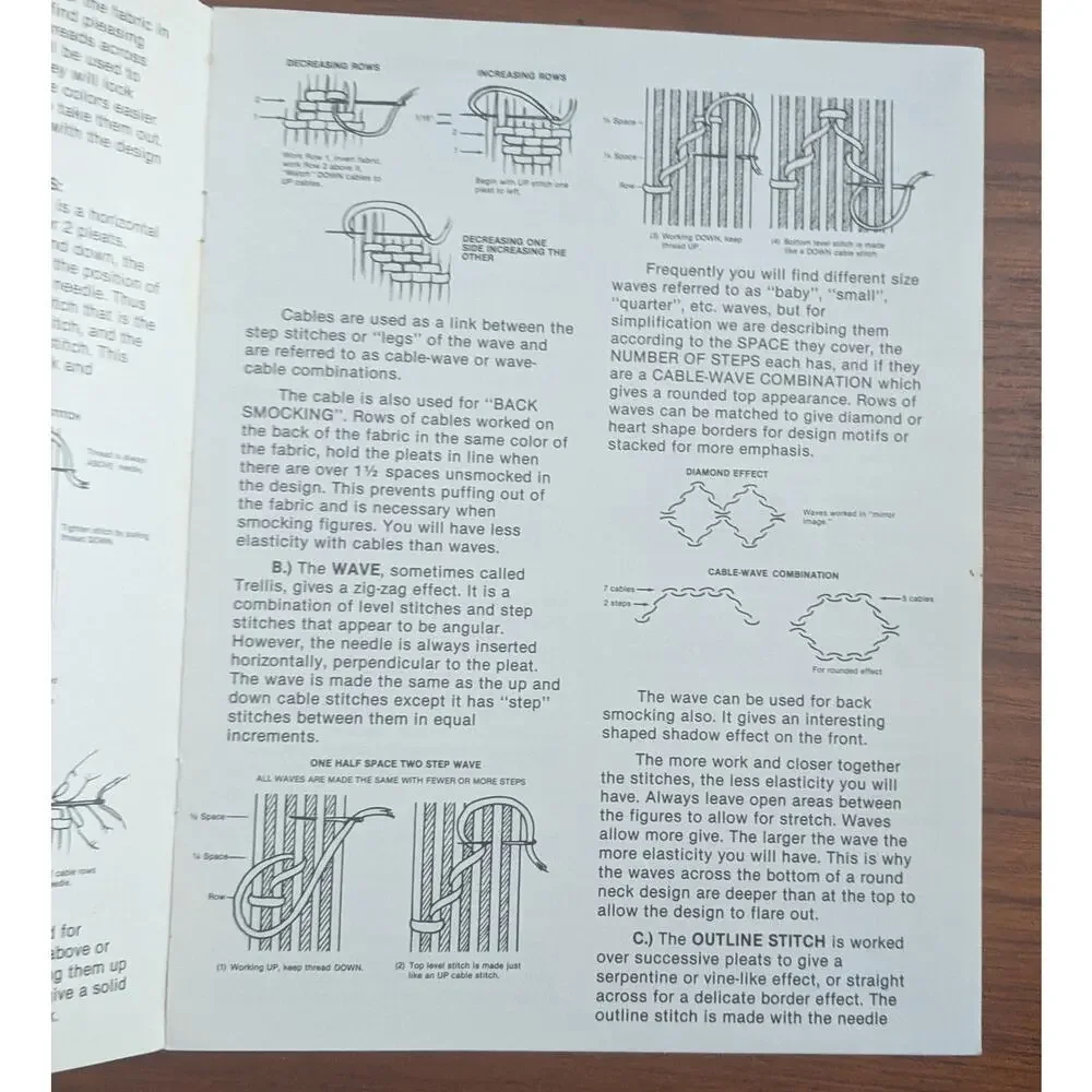Two English Smocking Pattern Books